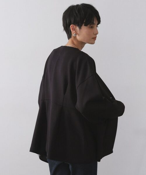 OPAQUE.CLIP / オペーク ドット クリップ カーディガン・ボレロ | ペプラムカーディガン【UVケア/洗濯機OK】 | 詳細5