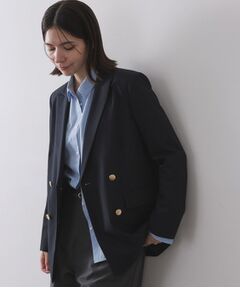 OPAQUE.CLIP / オペーク ドット クリップ テーラードジャケット | 金ボタンダブルブレストテーラードジャケット【洗える】