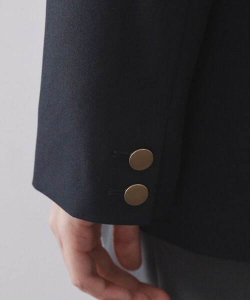 OPAQUE.CLIP / オペーク ドット クリップ テーラードジャケット | 金ボタンダブルブレストテーラードジャケット【洗える】 | 詳細10
