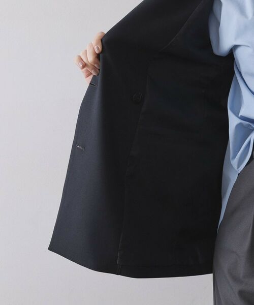 OPAQUE.CLIP / オペーク ドット クリップ テーラードジャケット | 金ボタンダブルブレストテーラードジャケット【洗える】 | 詳細13