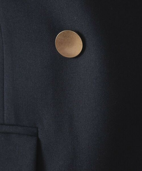 OPAQUE.CLIP / オペーク ドット クリップ テーラードジャケット | 金ボタンダブルブレストテーラードジャケット【洗える】 | 詳細4