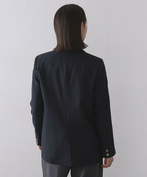 OPAQUE.CLIP / オペーク ドット クリップ テーラードジャケット | 金ボタンダブルブレストテーラードジャケット【洗える】 | 詳細7