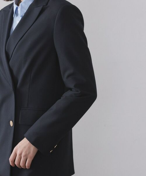 OPAQUE.CLIP / オペーク ドット クリップ テーラードジャケット | 金ボタンダブルブレストテーラードジャケット【洗える】 | 詳細9