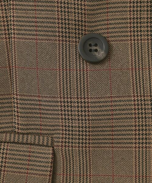 OPAQUE.CLIP / オペーク ドット クリップ テーラードジャケット | グレンチェックダブルジャケット/セットアップ対応可【洗える】 | 詳細6