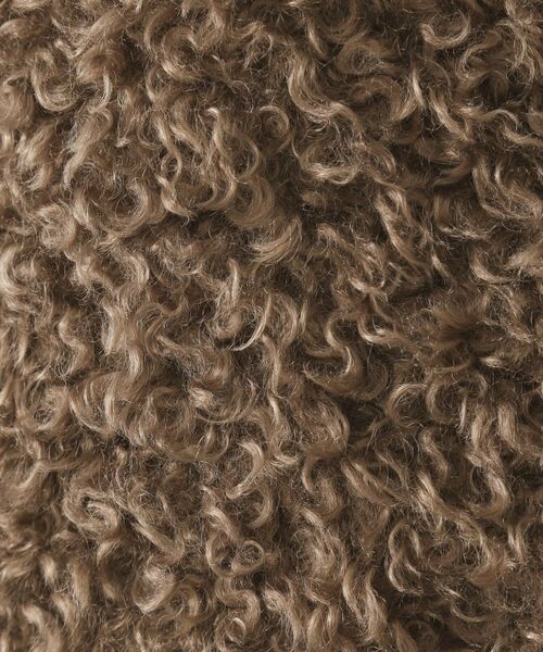 OPAQUE.CLIP / オペーク ドット クリップ ベスト | カーリーフェイクファーベスト【洗濯機OK】 | 詳細12