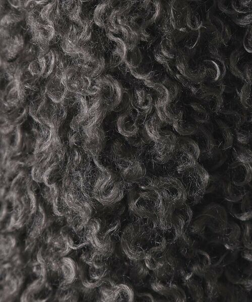 OPAQUE.CLIP / オペーク ドット クリップ ベスト | カーリーフェイクファーベスト【洗濯機OK】 | 詳細8