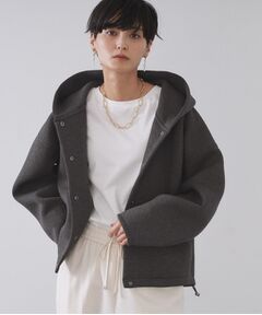 OPAQUE.CLIP / オペーク ドット クリップ レザーブルゾン・ジャケット | フーディブルゾン【洗濯機OK】