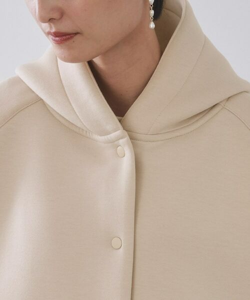 OPAQUE.CLIP / オペーク ドット クリップ レザーブルゾン・ジャケット | フーディブルゾン【洗濯機OK】 | 詳細12