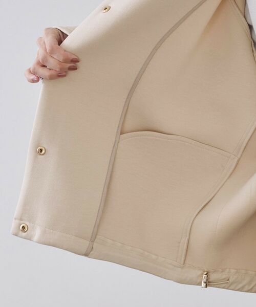 OPAQUE.CLIP / オペーク ドット クリップ レザーブルゾン・ジャケット | フーディブルゾン【洗濯機OK】 | 詳細18