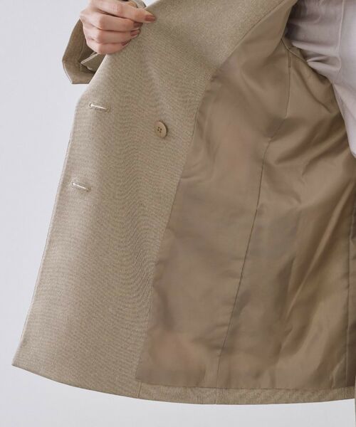 OPAQUE.CLIP / オペーク ドット クリップ テーラードジャケット | ストレッチダブルブレストテーラードジャケット/セットアップ対応可【洗濯機OK】 | 詳細19