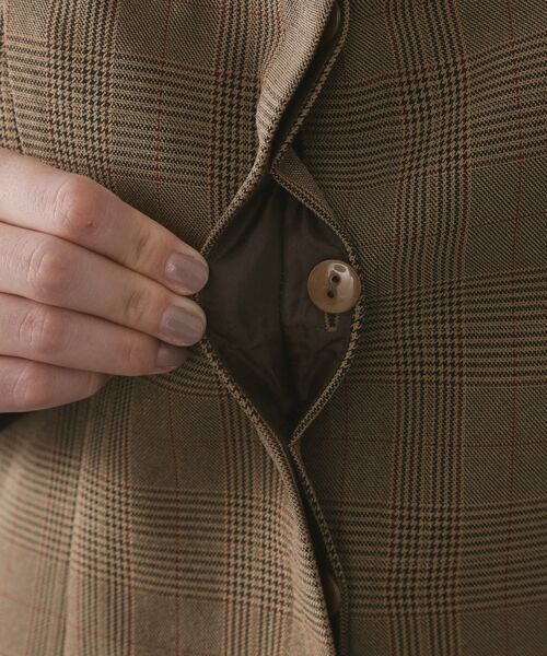 OPAQUE.CLIP / オペーク ドット クリップ ワンピース | グレンチェックキャミワンピース/セットアップ対応可【洗濯機OK】 | 詳細21