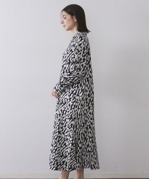 OPAQUE.CLIP / オペーク ドット クリップ ロング・マキシ丈ワンピース | ジオメトリック柄ワンピース | 詳細10