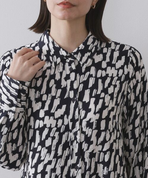 OPAQUE.CLIP / オペーク ドット クリップ ロング・マキシ丈ワンピース | ジオメトリック柄ワンピース | 詳細12