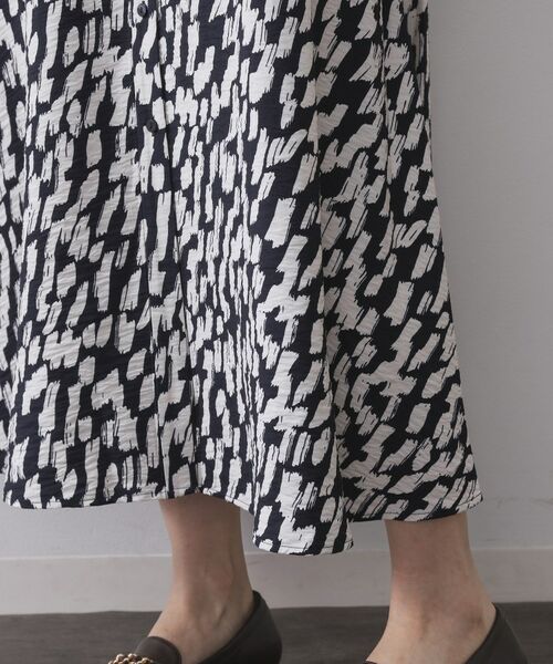 OPAQUE.CLIP / オペーク ドット クリップ ロング・マキシ丈ワンピース | ジオメトリック柄ワンピース | 詳細15