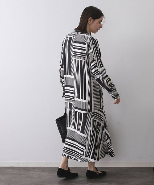 OPAQUE.CLIP / オペーク ドット クリップ ロング・マキシ丈ワンピース | ジオメトリック柄ワンピース | 詳細3