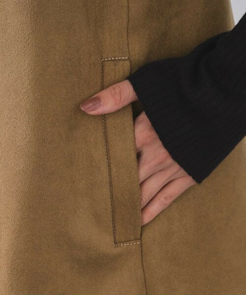 OPAQUE.CLIP / オペーク ドット クリップ ワンピース | スエードライクVネックジャンドレ【洗濯機OK】 | 詳細15