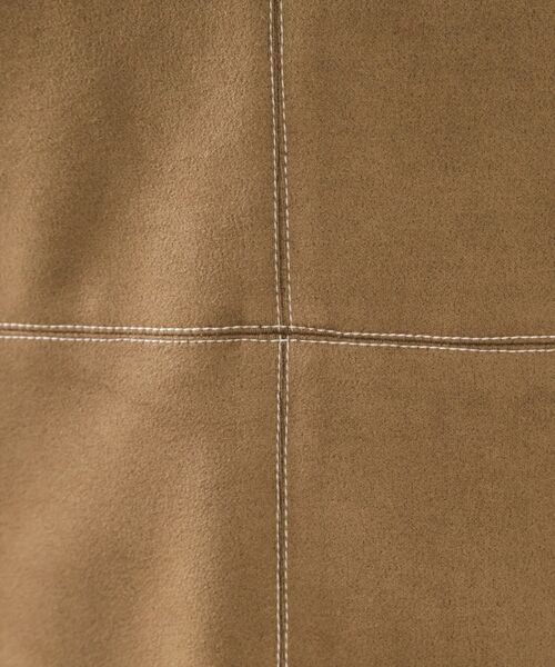 OPAQUE.CLIP / オペーク ドット クリップ ワンピース | スエードライクVネックジャンドレ【洗濯機OK】 | 詳細4