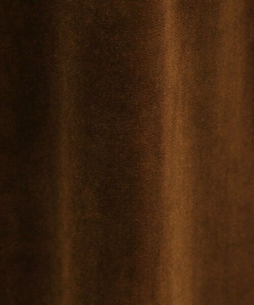 OPAQUE.CLIP / オペーク ドット クリップ サロペット・オールインワン | 【es】ベロアサロペット【洗濯機OK】 | 詳細8