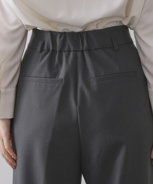 OPAQUE.CLIP / オペーク ドット クリップ パンツ | ベルト付きタックワイドパンツ【洗濯機OK】 | 詳細9