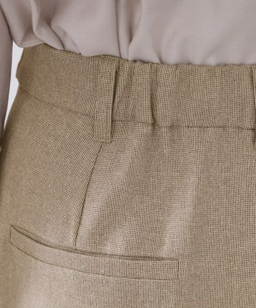 OPAQUE.CLIP / オペーク ドット クリップ パンツ | ストレッチタックワイドパンツ/セットアップ対応可【洗濯機OK】 | 詳細13