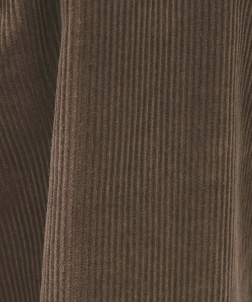 OPAQUE.CLIP / オペーク ドット クリップ パンツ | コーデュロイワイドパンツ【洗濯機OK】 | 詳細10