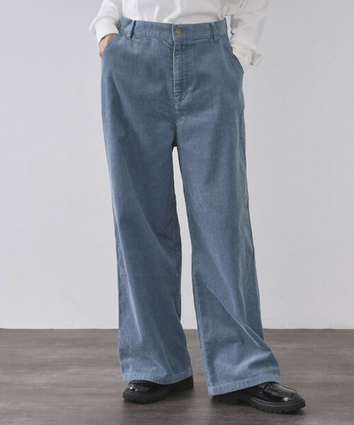 OPAQUE.CLIP / オペーク ドット クリップ パンツ | コーデュロイワイドパンツ【洗濯機OK】 | 詳細15