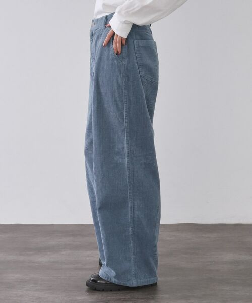 OPAQUE.CLIP / オペーク ドット クリップ パンツ | コーデュロイワイドパンツ【洗濯機OK】 | 詳細16