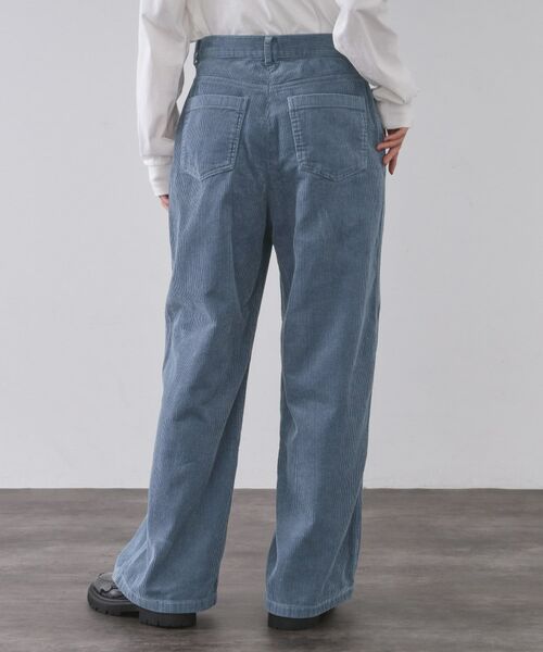 OPAQUE.CLIP / オペーク ドット クリップ パンツ | コーデュロイワイドパンツ【洗濯機OK】 | 詳細17