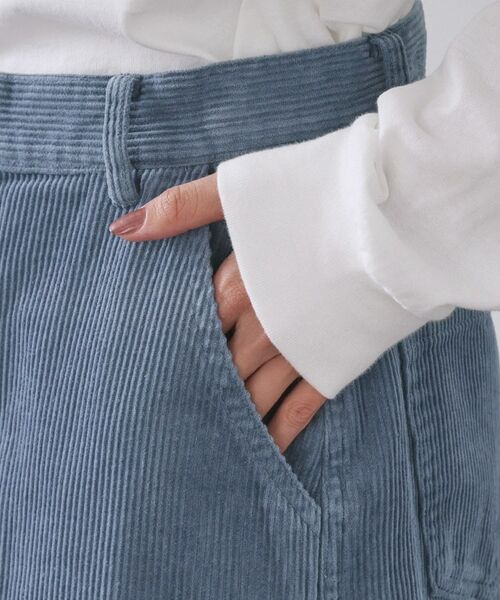 OPAQUE.CLIP / オペーク ドット クリップ パンツ | コーデュロイワイドパンツ【洗濯機OK】 | 詳細19