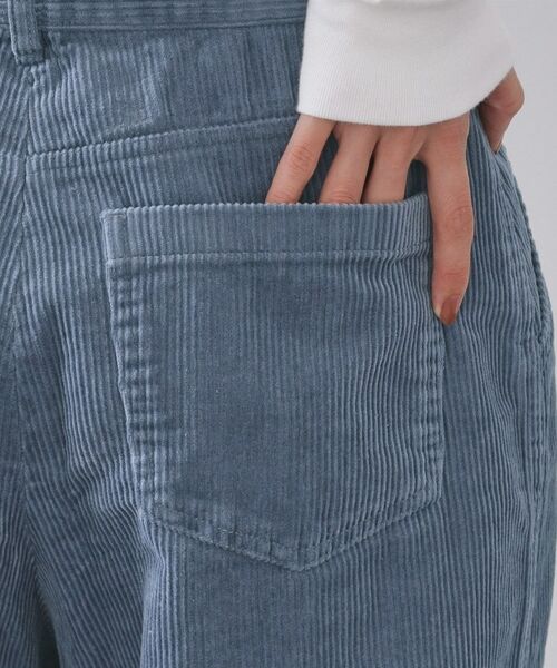 OPAQUE.CLIP / オペーク ドット クリップ パンツ | コーデュロイワイドパンツ【洗濯機OK】 | 詳細20