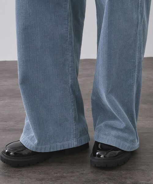 OPAQUE.CLIP / オペーク ドット クリップ パンツ | コーデュロイワイドパンツ【洗濯機OK】 | 詳細21