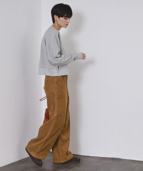 OPAQUE.CLIP / オペーク ドット クリップ パンツ | コーデュロイワイドパンツ【洗濯機OK】 | 詳細5