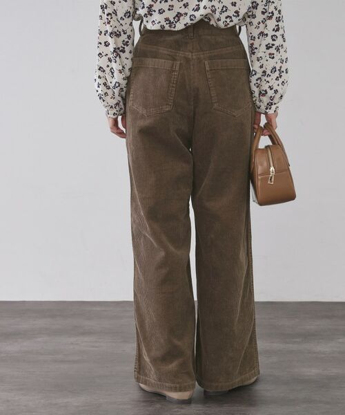 OPAQUE.CLIP / オペーク ドット クリップ パンツ | コーデュロイワイドパンツ【洗濯機OK】 | 詳細7
