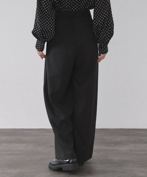 OPAQUE.CLIP / オペーク ドット クリップ パンツ | タックデザインワイドパンツ【洗濯機OK】 | 詳細11