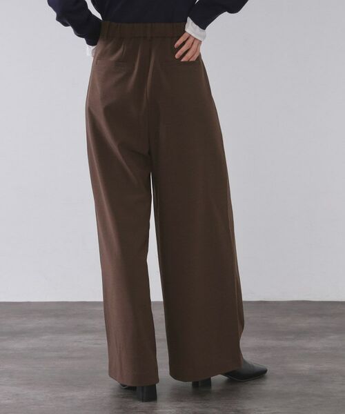 OPAQUE.CLIP / オペーク ドット クリップ パンツ | タックデザインワイドパンツ【洗濯機OK】 | 詳細5