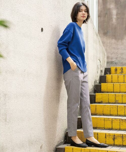 OPAQUE.CLIP / オペーク ドット クリップ パンツ | 裏起毛ハイストレッチイージーテーパードパンツ【洗濯機OK】 | 詳細18