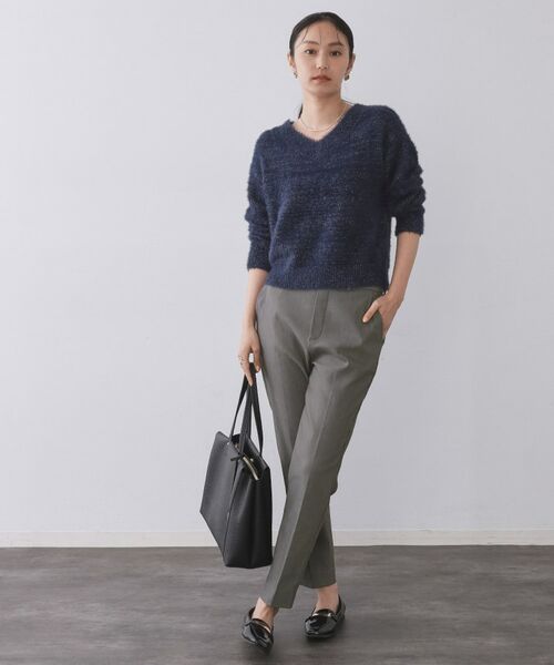 OPAQUE.CLIP / オペーク ドット クリップ パンツ | 裏起毛ハイストレッチイージーテーパードパンツ【洗濯機OK】 | 詳細26