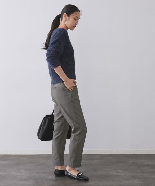 OPAQUE.CLIP / オペーク ドット クリップ パンツ | 裏起毛ハイストレッチイージーテーパードパンツ【洗濯機OK】 | 詳細27