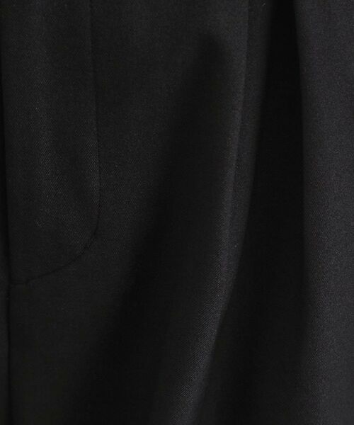 OPAQUE.CLIP / オペーク ドット クリップ パンツ | 【es】ハイウエストタックワイドパンツ【洗濯機洗い可】 | 詳細4