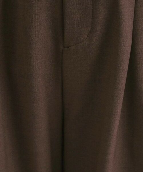 OPAQUE.CLIP / オペーク ドット クリップ パンツ | 【es】ハイウエストタックワイドパンツ【洗濯機洗い可】 | 詳細8