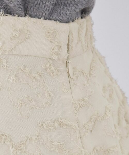 OPAQUE.CLIP / オペーク ドット クリップ ロング・マキシ丈スカート | フェザージャカードタックフレアスカート【洗濯機OK】 | 詳細13