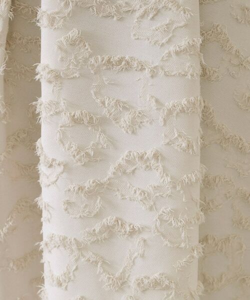 OPAQUE.CLIP / オペーク ドット クリップ ロング・マキシ丈スカート | フェザージャカードタックフレアスカート【洗濯機OK】 | 詳細4