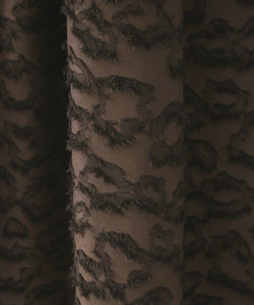 OPAQUE.CLIP / オペーク ドット クリップ ロング・マキシ丈スカート | フェザージャカードタックフレアスカート【洗濯機OK】 | 詳細8