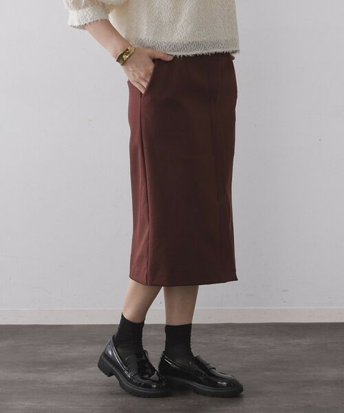 OPAQUE.CLIP / オペーク ドット クリップ スカート | ミドル丈タイトスカート【洗濯機OK】 | 詳細4