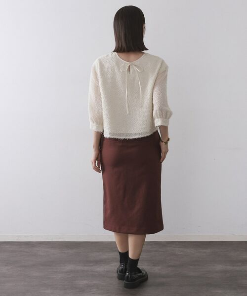 OPAQUE.CLIP / オペーク ドット クリップ スカート | ミドル丈タイトスカート【洗濯機OK】 | 詳細6