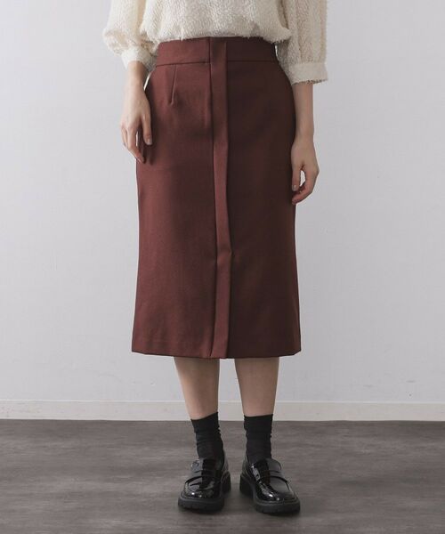 OPAQUE.CLIP / オペーク ドット クリップ スカート | ミドル丈タイトスカート【洗濯機OK】 | 詳細8