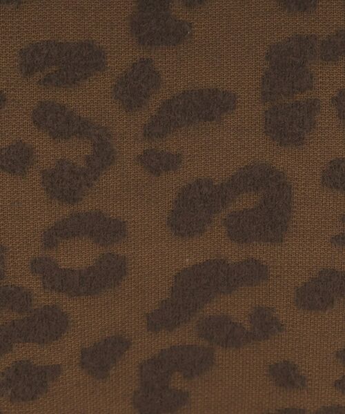 OPAQUE.CLIP / オペーク ドット クリップ ロング・マキシ丈スカート | レオパードジャカードニットスカート【洗濯機OK】 | 詳細8