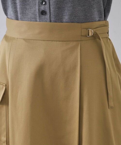 OPAQUE.CLIP / オペーク ドット クリップ スカート | アシメプリーツスカート【洗濯機OK】 | 詳細11