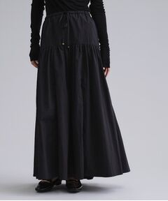 OPAQUE.CLIP / オペーク ドット クリップ ロング・マキシ丈スカート | 【es】ナイロンティアードマキシスカート【洗濯機OK】