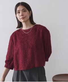 OPAQUE.CLIP / オペーク ドット クリップ シャツ・ブラウス | 前後2WAY　シアーフリンジジャカードブラウス【洗濯機OK】